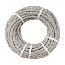 Труба гофрированная из ПВХ, с зондом, Ø25мм (бухта 25 м/уп) REXANT