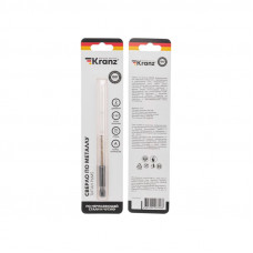 Сверло по металлу, 2мм, Р6М5, ТИТАН, шестигранный хвостовик (1 шт. в упаковке) DIN 338 KRANZ