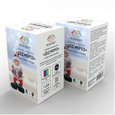 Керамическая фигурка Дед Мороз с подвесными ножками 6,3х5,4х10,4 см