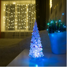 Фигура светодиодная Елочка, 15 см, RGB