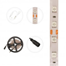 Лента светодиодная 12В, SMD5050, 14,4Вт/м, 60 LED/м, синий, 10мм, 5м, IP20 LAMPER