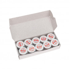 Припой с канифолью ПОС-61, 100г, Ø2мм, (олово 61%, свинец 39%), катушка REXANT