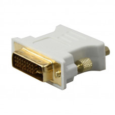 Переходник аудио/видео, (гнездо VGA - штекер DVI), 1 шт. REXANT