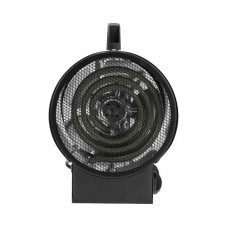 Пушка тепловая электрическая, круглая, прямоугольная подставка, ТЭН, 2кВт REXANT