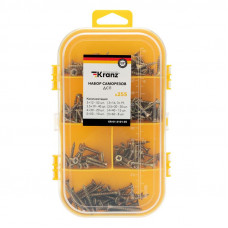 Набор саморезов для ДСП (255 шт/уп) KRANZ