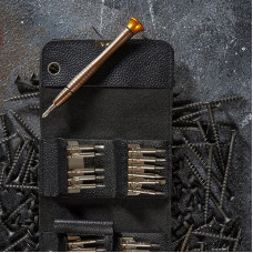 Набор для точных работ 25 предметов в чехле REXANT