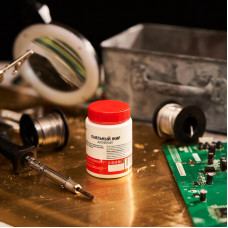 Флюс для пайки, паяльный жир АКТИВНЫЙ, 100мл, банка REXANT