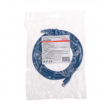 Патч-корд U/UTP, CAT 6, RJ45-RJ45, 26AWG, LSZH, синий, 5м REXANT