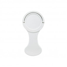 Вилка Евро угловая с з/к 16 А плоская за шкаф белая REXANT