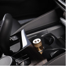 Автозарядка в прикуриватель 2хUSB (АЗУ) (1000+2100 mA) REXANT