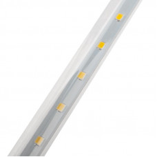 Гирлянда Тающие сосульки комплект 10 шт. х 50см, шаг 100см, 600 LED ТЕПЛЫЙ БЕЛЫЙ, черный каучук, IP67, 24В, соединяется NEON-NIGHT