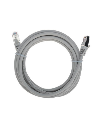 Патч-корд F/UTP, CAT 6, RJ45-RJ45, 26AWG, LSZH, серый, 3м REXANT