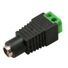 Разъем питания DC гнездо 2,1х5,5 с клеммной колодкой REXANT