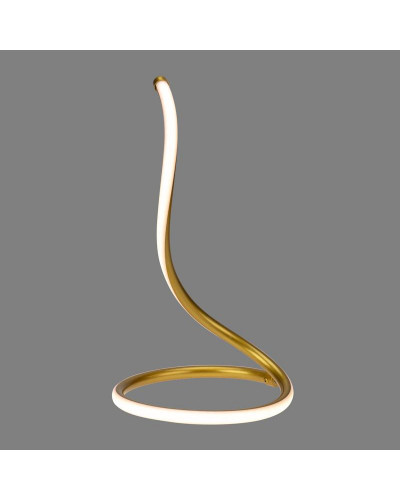 Светильник декоративный Spiral Uno, LED, 2Вт, 3000К, 5В, золотой REXANT