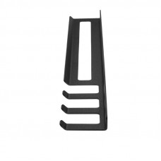 Держатель для хранения шампуров и аксессуаров для барбекю, настенный, черный СОКОЛ