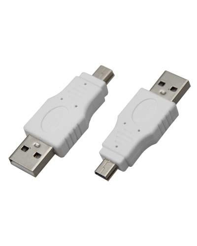 Переходник штекер USB-A (Male)-штекер miniUSB (Male) REXANT