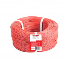 Провод ПГВА 1х0,75мм², Cu, красный, бухта 200м REXANT