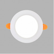 Панель светодиодная встраиваемая круглая 12Вт 230В 6500К 960Лм 145мм белая IP20 LAMPER