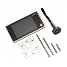 Видеоглазок дверной REXANT (DV-114) с цветным LCD-дисплеем 3.5', широкий угол обзора 120°