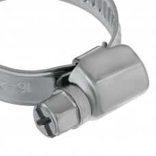 Хомут червячный 16-27-0,7 мм, (упак. 2 шт)  PROconnect