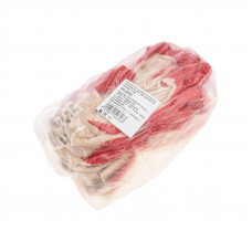 Перчатки х/б с одинарным латексным покрытием, 10 класс вязки, 5 нитей, 36 г, красные