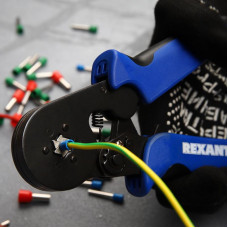 Кримпер HT-866 для обжима штыревых наконечников 0,08-6,0мм² REXANT