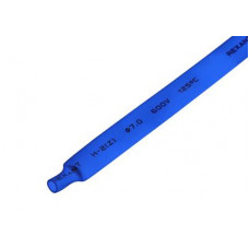 Трубка термоусаживаемая ТУТ нг 7,0/3,5мм, синяя, упаковка 50 шт. по 1м REXANT