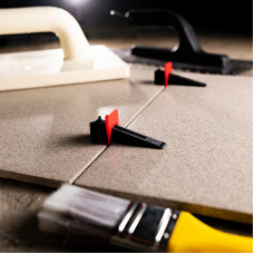 Набор клипс и клиньев – система выравнивания плитки, шов 1 мм (СВП) (40 комплектов) REXANT