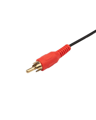 Шнур Стерео 3,5мм 4C - 3 RCA, 1,5м, Gold REXANT