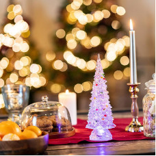 Фигура светодиодная Елочка, 25 см, RGB