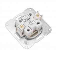 DEA Выключатель (переключатель) 1кл прох. с/у 10А мех. бежевый KRANZ