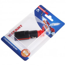 Штекер в прикуриватель с предохранителем под винт, 1 шт. REXANT