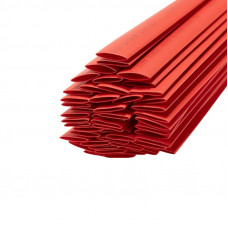 Трубка термоусаживаемая ТУТ нг 10,0/5,0мм, красная, упаковка 50 шт. по 1м REXANT