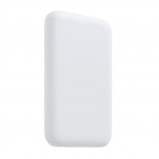 Портативное беспроводное зарядное устройство Power Bank (аккумуляторная батарея) 5000 mAh, MagSafe, белое REXANT