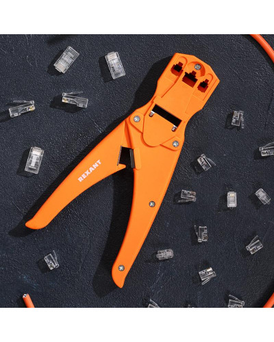 Кримпер HT-468S для обжима 8P8C, 6P6C, 4P4C REXANT
