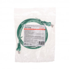 Патч-корд U/UTP, CAT 5e, RJ45-RJ45, 26AWG, LSZH, зеленый, 1,5м REXANT