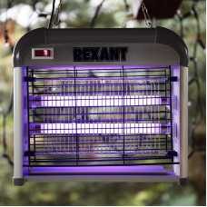 Антимоскитная инсектицидная лампа, 2х6Вт, 220В, S 60м² REXANT