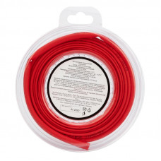 Трубка термоусаживаемая ТУТ нг 4,0/2,0мм, красная, ролик 2,44м REXANT