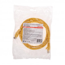 Патч-корд U/UTP, CAT 6, RJ45-RJ45, 26AWG, LSZH, желтый, 2м REXANT