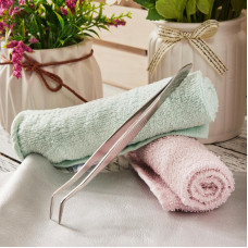 Пинцет изогнутый, узкий, рифленый 160мм REXANT