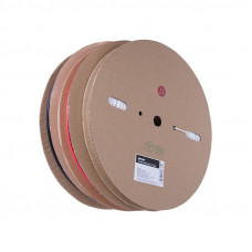 Трубка термоусаживаемая ТУТ нг 3,0/1,5мм, красная (бухта 200м) REXANT