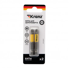 Бита для шуруповерта PZ3х50 мм (2 шт./уп.) Kranz