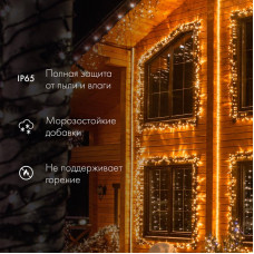 Дюралайт LED двухжильный 230В 10мм 24 LED/м ТЕПЛЫЙ БЕЛЫЙ постоянное свечение модуль 2м бухта 100м NEON-NIGHT