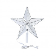 Светодиодная фигура Звезда 100 см, 200 светодиодов, с трубой и подвесом, цвет свечения белый NEON-NIGHT