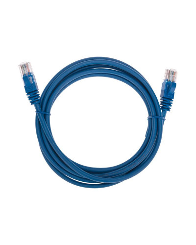 Патч-корд U/UTP, CAT 5e, RJ45-RJ45, 26AWG, LSZH, синий, 2м REXANT