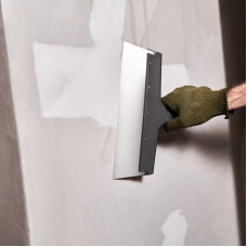 Шпатель фасадный 300 мм нержавеющая сталь, пластмассовая ручка REXANT