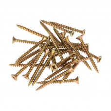 Саморез универсальный 3,0х30 мм, желтый цинк, пакет (1000 шт/уп) KRANZ