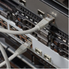 Шнур коммутационный, патч-корд F/UTP RJ45-RJ45, CAT 6, LSZH серый, 1м REXANT