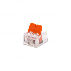 Универсальная компактная клемма СМК 221-412, 2-проводная до 4,0 мм² (блистер 5 шт./уп.) REXANT