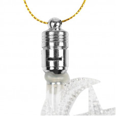 Фигурка подвесная Месяц RGB 8x5,5 см